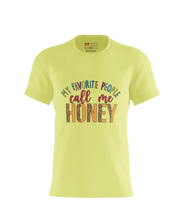 Printed T-Shirt - Call Me Honey - Image 13