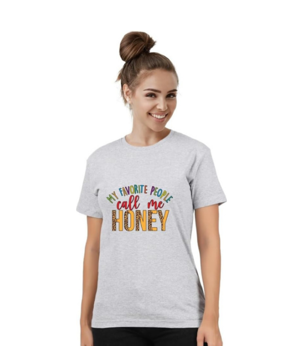 Printed T-Shirt - Call Me Honey - Image 9