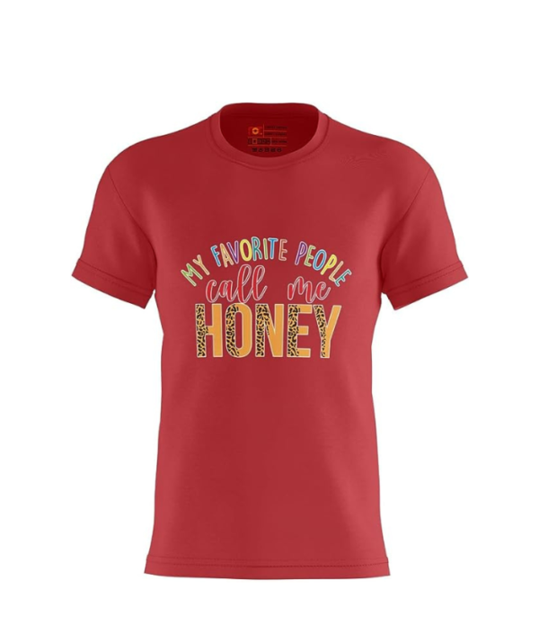 Printed T-Shirt - Call Me Honey - Image 16