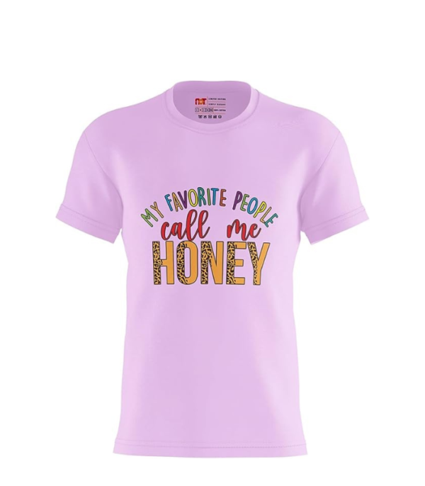 Printed T-Shirt - Call Me Honey - Image 10