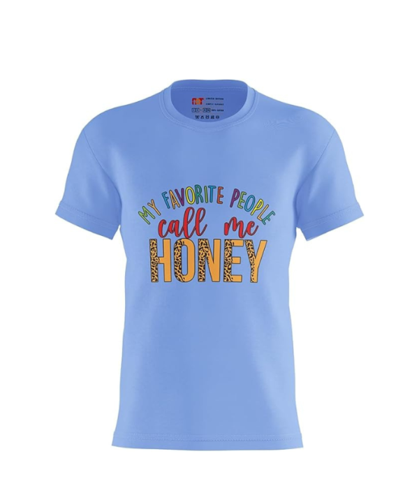 Printed T-Shirt - Call Me Honey - Image 15
