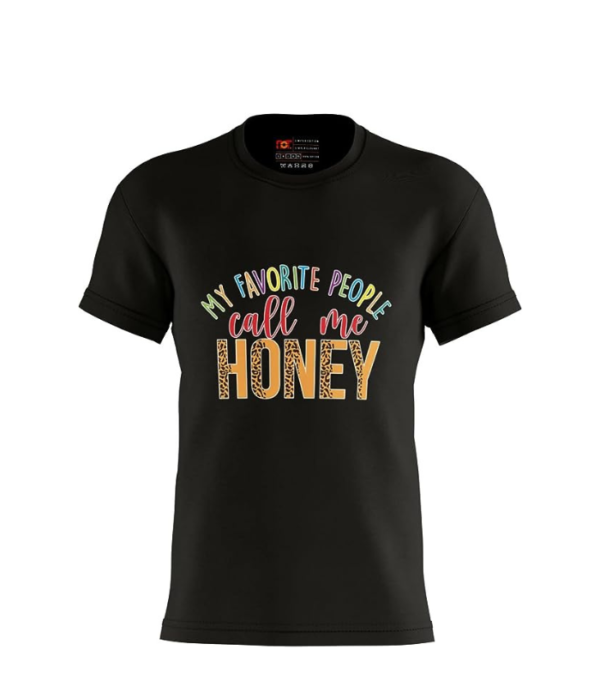 Printed T-Shirt - Call Me Honey - Image 11