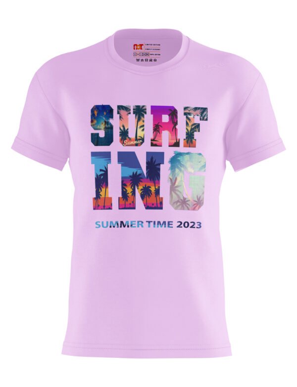 Printed T-Shirt - Surfing - Image 9