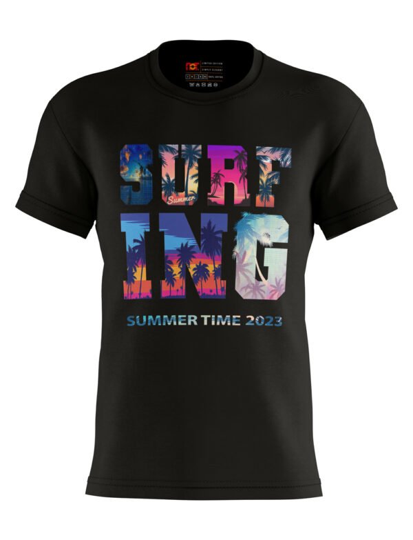 Printed T-Shirt - Surfing - Image 10