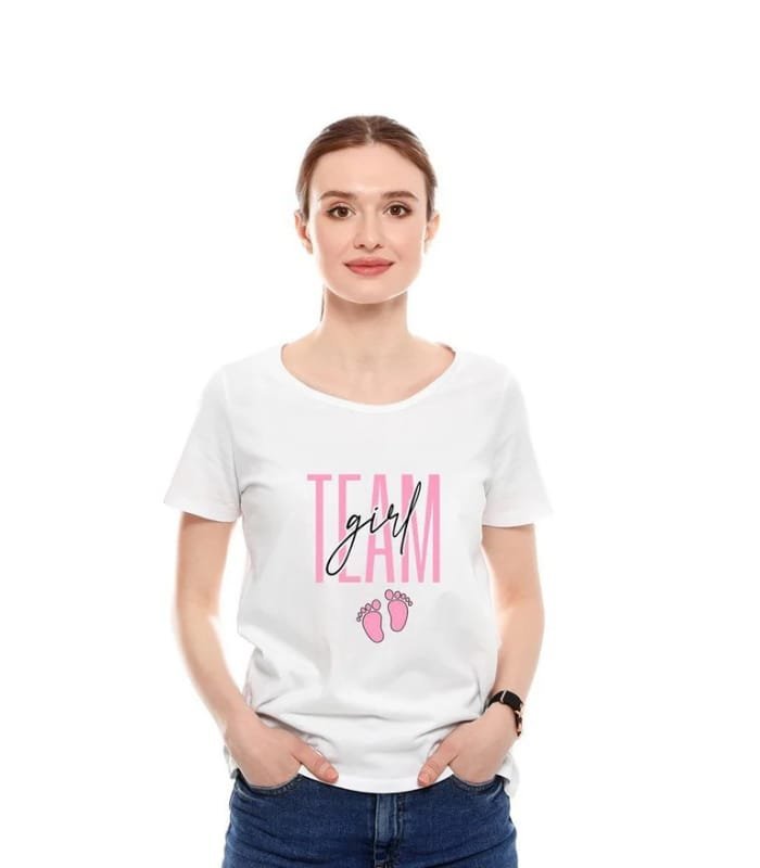 Printed T-Shirt - Team Girl