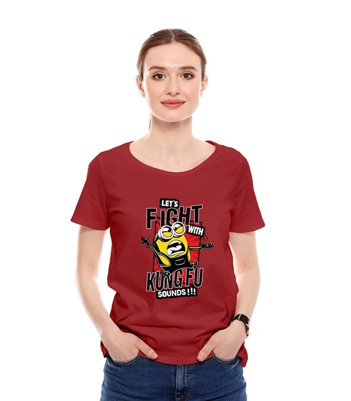 Printed T-Shirt Fight Kung Fu - Image 8