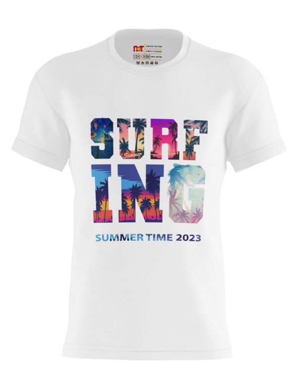 Printed T-Shirt - Surfing - Image 8